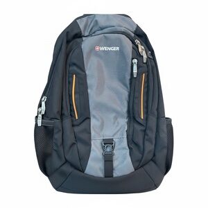 Wenger SwissGear Laptop Backpack Black/Gray – Travel School Work